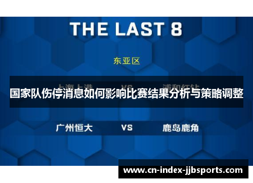 国家队伤停消息如何影响比赛结果分析与策略调整